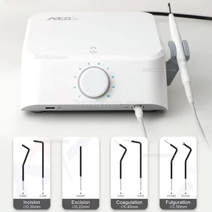 Neway ATS-S1 Dentales Hochfrequenz Elektrochirurgieger&auml;t 40 W mit 7 Elektrodenspitzen